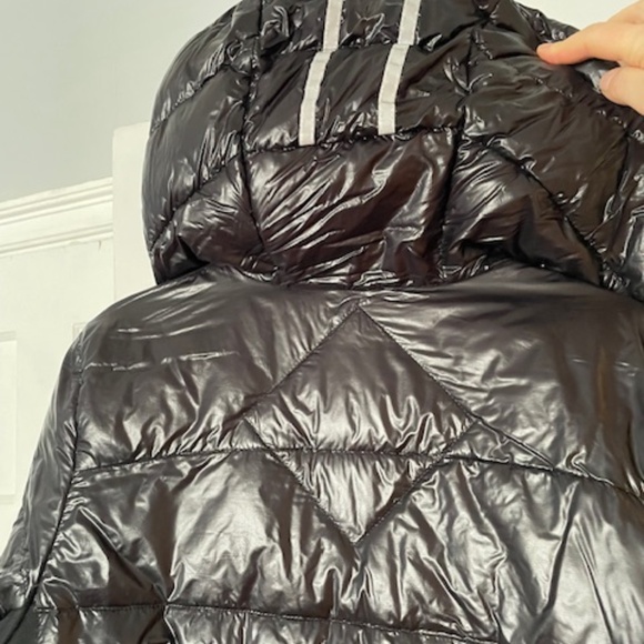 Canada Goose Women’s HyBridge Lite Down Hoody Jacket Puffer Black Medium - Picture 5 of 10